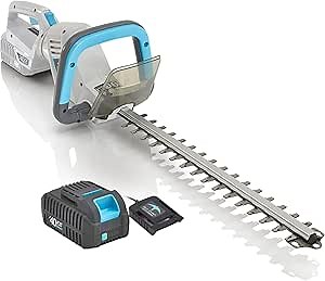 40V Hedge Trimmers - 20In Cordless Hedge Trimmer Rotating Multi-Function Handle Hedge Cutter with Battery and Charger