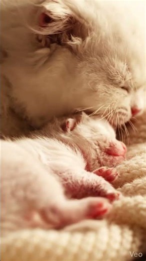 Kitten Growth Time-Lapse: Day 1 #kitten #cat #timelapse #growth