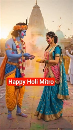 happy holi in advance #love #yashomatimaiyasebolenandlala #song #holi #tseries #radheshyam