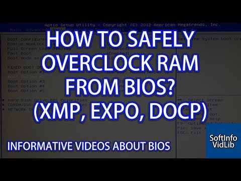 How to Safely Overclock RAM from BIOS? (XMP, EXPO, DOCP)