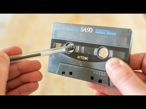 Rewinding a Tape with a Pen
