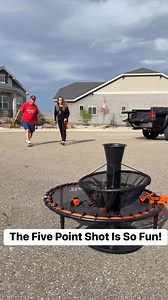 241K views · 1.2K reactions | The five point shot in Flingball hits differently especially from long distance! #trickshot #trampoline #fungame | Tailgating Challenge | Facebook