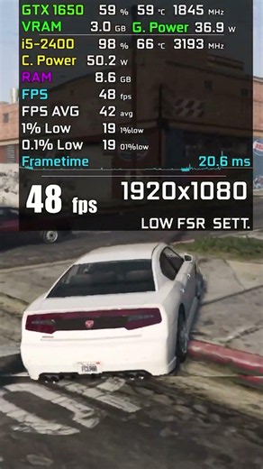 GTX 1650 + i5 2400 in 2026 -Test in 8 Games #i52400 #gtx1650 #i5