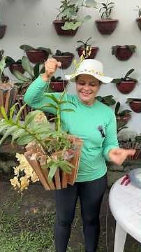 MELHOR VASO PARA PLANTAR SUAS ORQUÍDEAS APRENDA FAZER UM LINDO CACHEPOT #orquídeas #plantas #flores