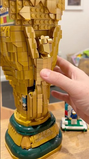 Watch the LEGO World Cup Come Together #lego #worldcup #football