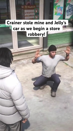 @Crainer stole my car!!! #gta #gtarp #funny #gtav #gaming #redlinerp #fivem #jelly #crainer #toggle