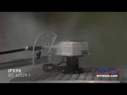 IPX9K - High Temperature, High Pressure - Ingress Protection Testing | EMTS Lab Inc.