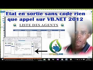 État en sortie sans code (suite) Programmation en vbnet