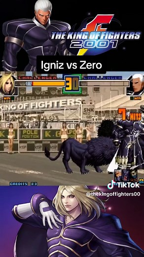 Igniz vs Zero en King of Fighters 2001: ¿Quién ganará?