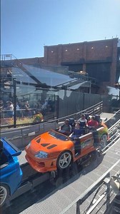 Fast and Furious Coaster Valley #fastandfurious #supercharged #rollercoaster #universalstudios