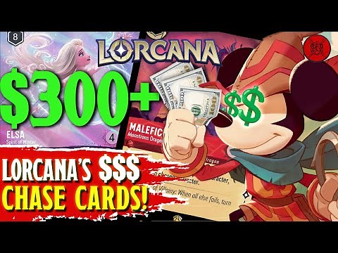 INSANELY Expensive Lorcana Cards You Need To Chase! - Disney Lorcana Price Guide