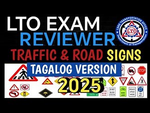 2025 TRAFFIC AND ROAD SIGNS LTO EXAM REVIEWER FOR PROFESSIONAL AND NON PROFESSIONAL DRIVERS LICENSE