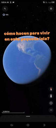 Exploring Tiny Islands on Google Earth