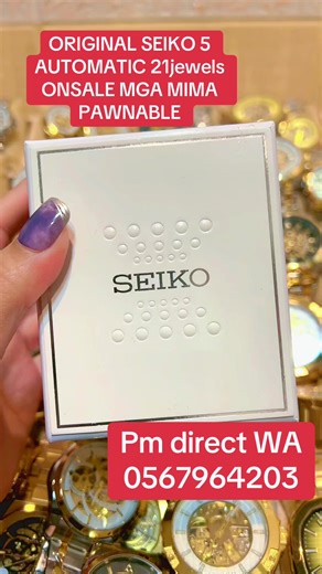 Buy Original Seiko 5 Automatic Watch with 21 Jewels