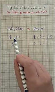 Multiplikation vs. Division