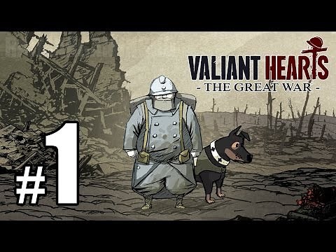 Valiant Hearts: The Great War Walkthrough PART 1 (PS4) [1080p] Lets Play Gameplay @ ᴴᴰ ✔
