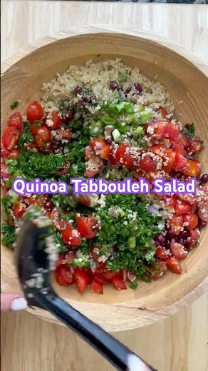 Quinoa Tabbouleh Salad Recipe