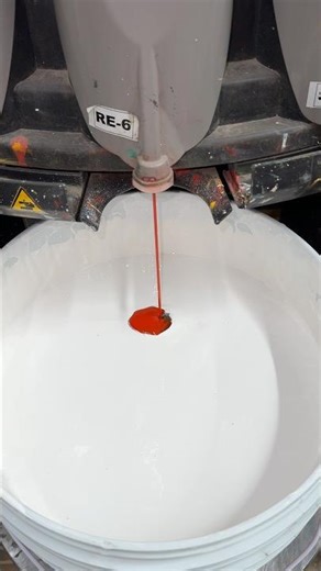 Mixing Best Exterior Wall Paint Shade Soft Caramel Beige | Ultra Smooth Machine Process 🎨🔥