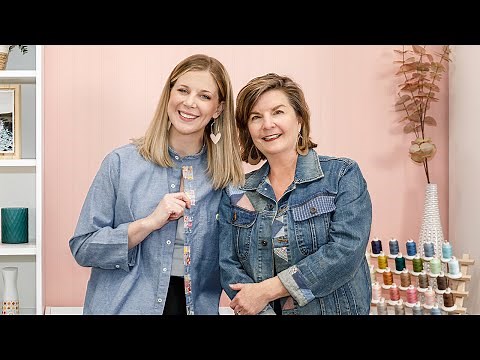 Upcycle your projects using Treasured Threadz™ panels with Misty and Amy Barickman!