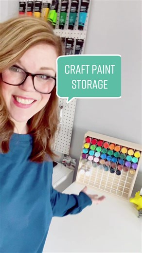 Craft Paint Storage Ideas for Artists