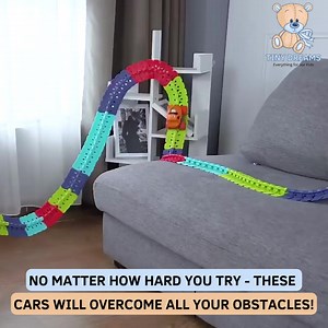 282K views · 751 reactions | No matter how hard you try – These cars will overcome all your obstacles! ⛰ The AntiGravity Track is the Perfect Gift for every Child  ✅Everything is Possible – No Limits ✅Hours of Fun and Excitement ✅Spark Creativity and Imagination Get the Perfect Gift for your Little Ones and Save up to 50% for a Limited Time only!  https://tiny-dreams.uk/products/crazyride | Tiny Dreams UK | Facebook