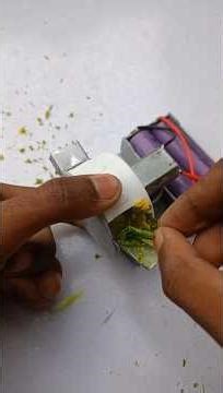 Mini chaff cutter machine homemade #diy #video