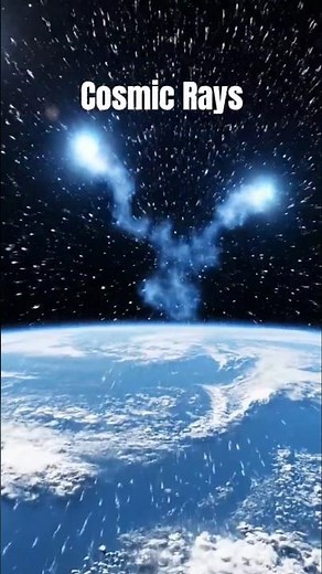 Cosmic Rays are streams of high-energy particles that strike Earth's atmosphere.......