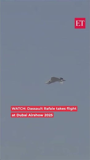 WATCH: Dassault Rafale takes flight at Dubai Airshow 2025