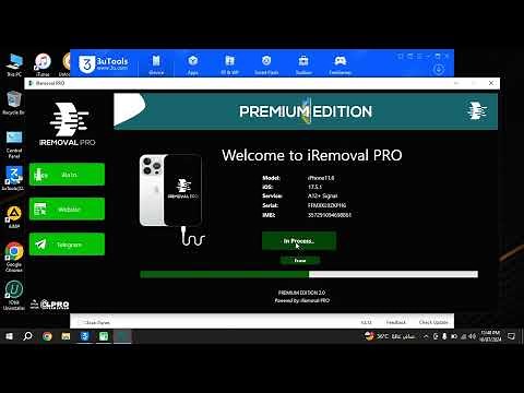 iRemoval Pro Premium Edition iCloud Bypass iPhone XS Max with Full Signal.