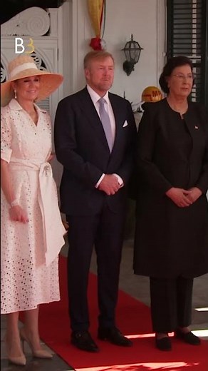 Royal couple starts state visit to Suriname 🇸🇷 #maxima #suriname #willemalexander