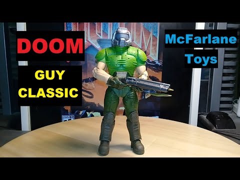 Review! Doom Slayer Classic From Doom Eternal Video Game by McFarlane Toys!