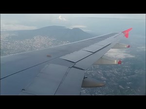 Así se ve San Salvador desde el avion de Avianca aterrizaje en El Salvador Av567