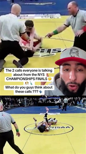 The 2 calls everyone is talking about from the NYS CHAMPIONSHIPS FINALS 🤔🤼 🗽 What do you guys think about these calls ??? 🗣️ We are not talking about who’s the better wrestler or who would have won ect … just these 2 specific calls 💯💯 ALSO WE NOT TAKING ANYTHING AWAY FROM THESE WARRIORS 🔥🔥we just talking the officiating #wrestler #wrestling