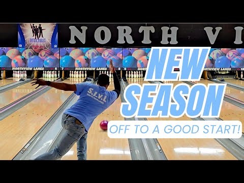 First Week Back At North View Lanes | League Night