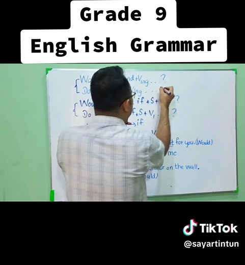 Grade 9 English Grammar Online Learning Resource