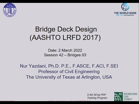 S-42_(Bridges 03)- Bridge Deck Design (AASHTO LRFD 2017) / March 2, 2022