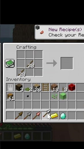 How to craft Every Spear in Minecraft
