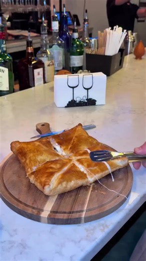 You have to try Georgian cuisine at — it’s a truly unforgettable feast. Cheese lovers, get ready to melt 🧀😍. The molten, cheesy khachapuri and juicy khinkali are an absolute must. The lamb chops? Perfectly cooked and insanely delicious. And the multi-layered Napoleon cake was a huge highlight for me! I’m not even a sweet tooth, but THIS was incredible. Honestly, I couldn’t have asked for a more delicious, comforting night. #georgiancuisine #foodienyc #saperavinyc #nycfood #nycfoodie #foodlover