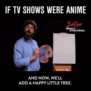 "I am your senpai." - Bob Ross What if Stranger Things, Friends and The Office were anime? | Smosh