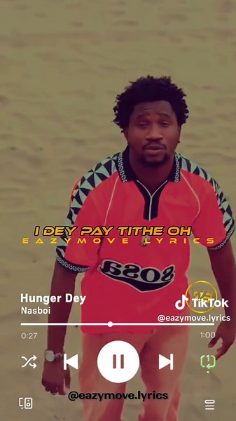Hunger Dey Lyrics - Nasboi