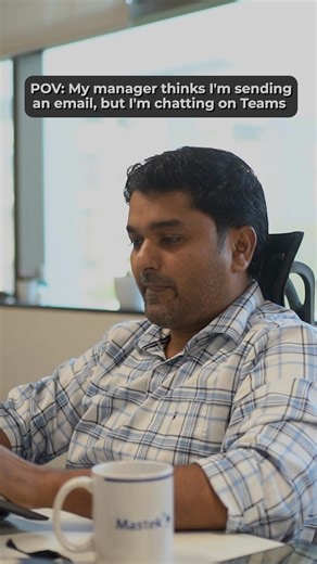 The kind of multitasking you can’t explain 👀 #relatable #worklife #corporatememe [work life, meme, office meme, corporate] | Mastek