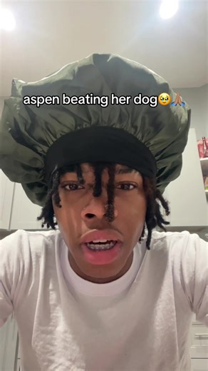 she beating the dog all types of crazy💀 #aspenkartier #aspen #dog #jahspec
