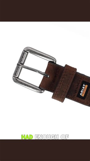 Ariat Men's Camo Ribbon Work Belt Review