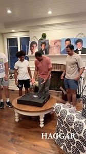 Such an unforgettable moment as Eric Allen unboxed his Gold Jacket created by Haggar Clothing Co. with his family! The boys were too nervous to touch it… That gold hits different when it stands for greatness. #PFHOF25 Join us Saturday, Aug. 2, and watch the legends rock their new gold threads as they’re enshrined into the Hall of Fame! 🎟️ Don’t miss it: https://www.profootballhof.com/enshrinement/ | Pro Football Hall of Fame