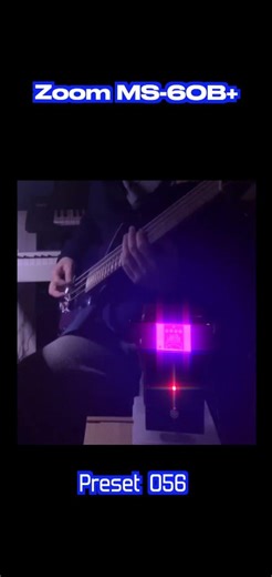 ZOOM MS-60B+ preset 056 : "The Jimi Hendrix Experience/ Purple Haze" bass cover #shorts