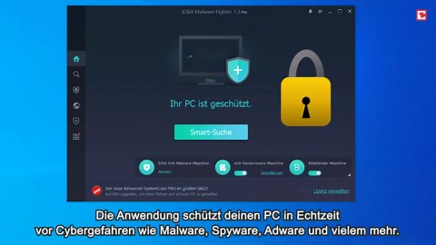 IObit Malware Fighter 7 Pro macht Ihren PC sicher