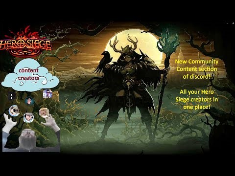New Hero Siege Community Content channel!
