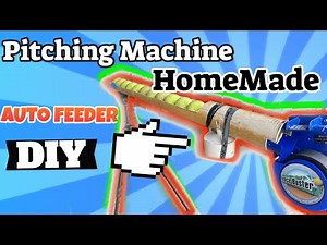 HomeMade Pitching Machine Auto Feeder DIY / The CHEAP Build Tutorial