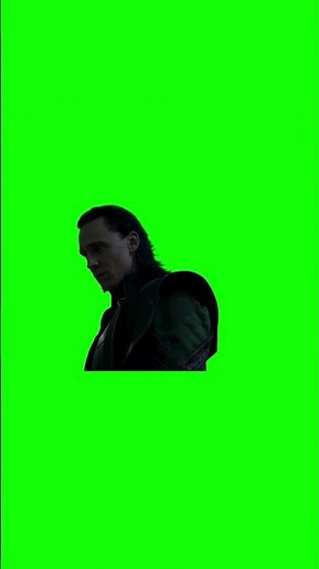 Loki Turning Around meme - Green Screen - The Avengers