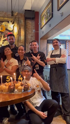 We are celebrating 54y of Hard Rock Cafe🎉🎉🎉 Join us for cupcakes, live music at 7pm and grab our Classic Tee for €19.71. Only today!🥳🥳🥳 #hardrockcafebrussels #hardrockcafe | Hard Rock Cafe Brussels